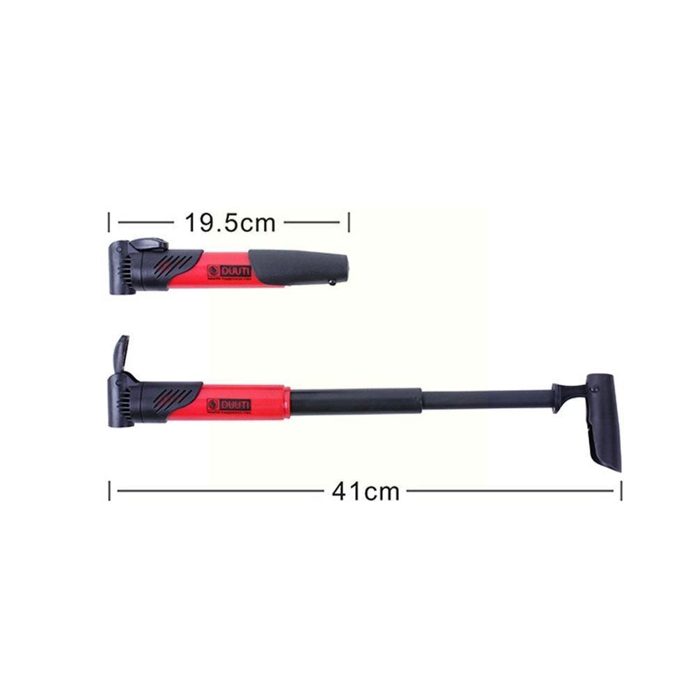 Bicycle Pump Mini Portable Multifunctional Tire Air Bike Mouth Inflator Plastic Cycling Ball Pump Tire Mtb Tyre High-streng T2u8