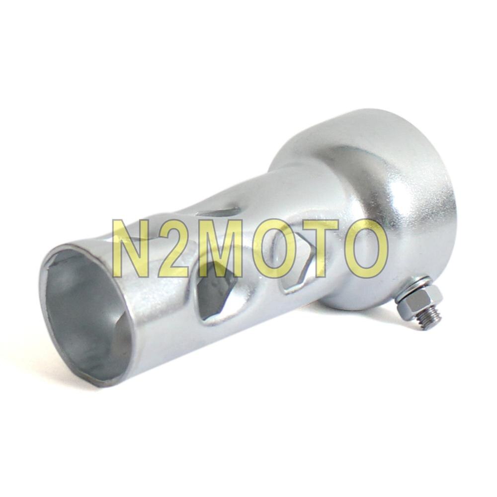Reductor de ruido de escape Universal para motocicleta Harley, Chopper, café, Racer, Sportster, Touring, 47mm, 2 uds.: 1 piece