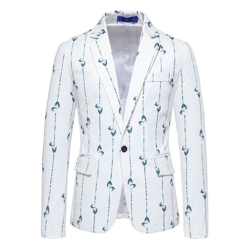 Kerst Corduroy Blazer Jas voor Mannen Smart Casual Xmas Boom Kerstman