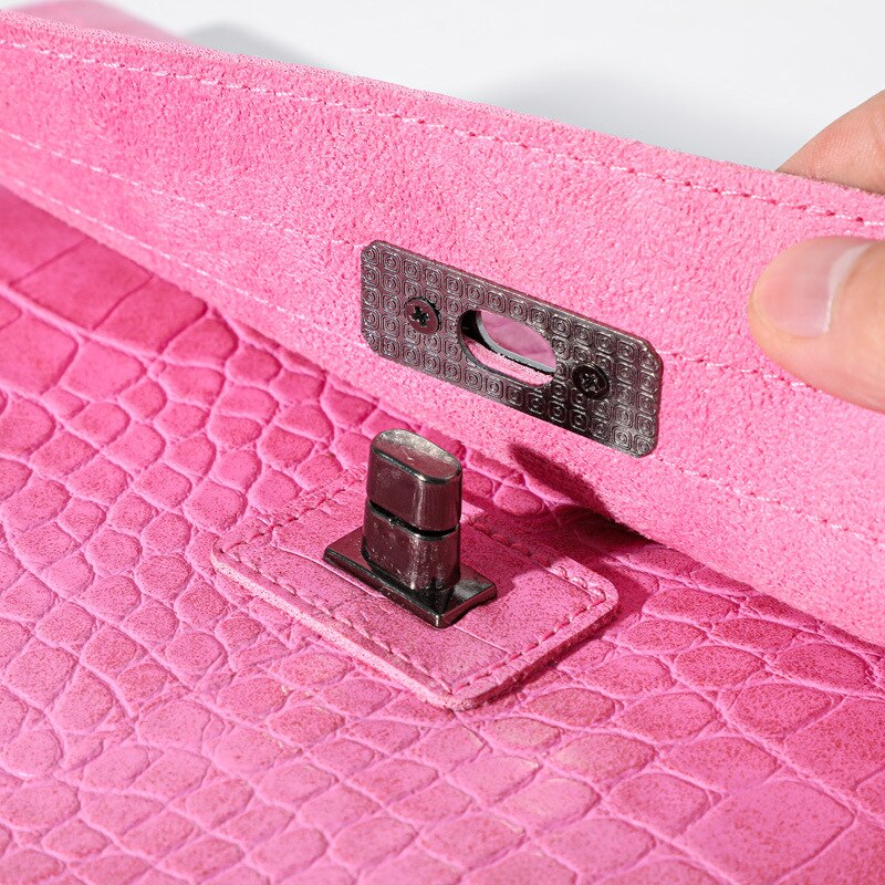 PU Leather Women's Notebook Bag Waterproof Ipad Tablet Handbag Briefcases Documents Pouch Business Office Accessories