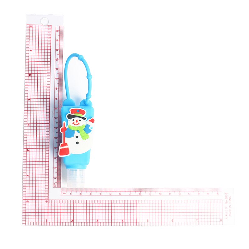 Christma Silicone Hand Sanitizer Holder Portable Gel Holder Disposable No Clean Soap Dispenser Hand Gel Holder