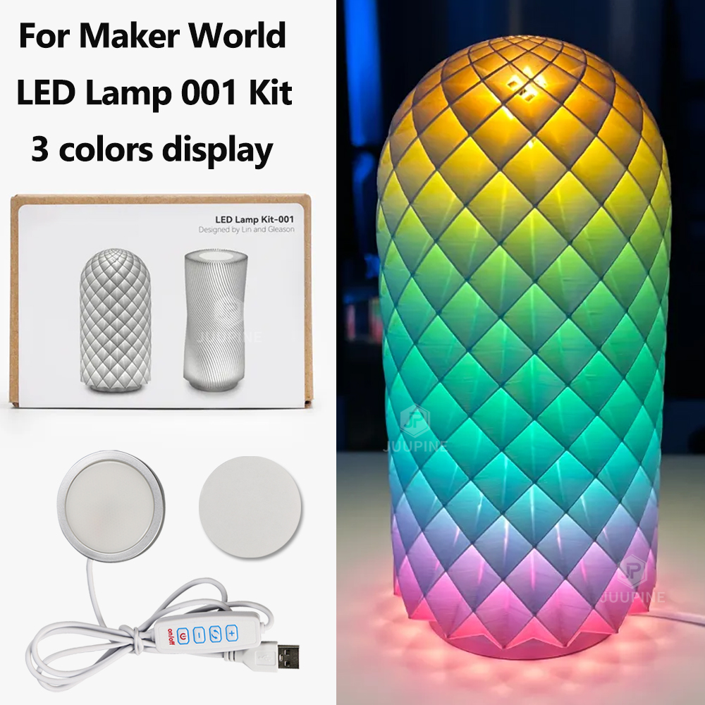 For Bambu Lab Led Lamp Kit 001 Maker Supply Bambulab Light Kit Led Light Parts Diy Model for A1 P1s X1c 3d Printing