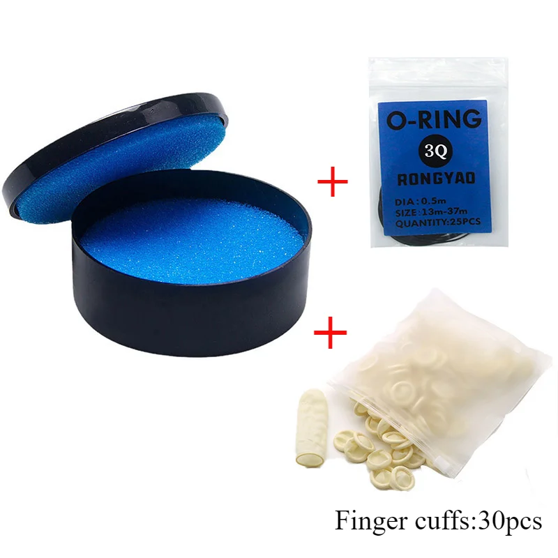 Watch Repair Tools 1box Watch Case Rubber Waterproof O-Ring Oil-resistant Watch Bottom Cover Gasket 0.5/0.6mm O-Ring Seal Gasket: Yellow