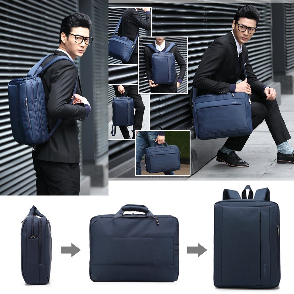 Convertible Large Laptop Backpack Men 15,17 Inch Business Shoulder Bag Backpack Men School Bag For Teenage Travel Bag