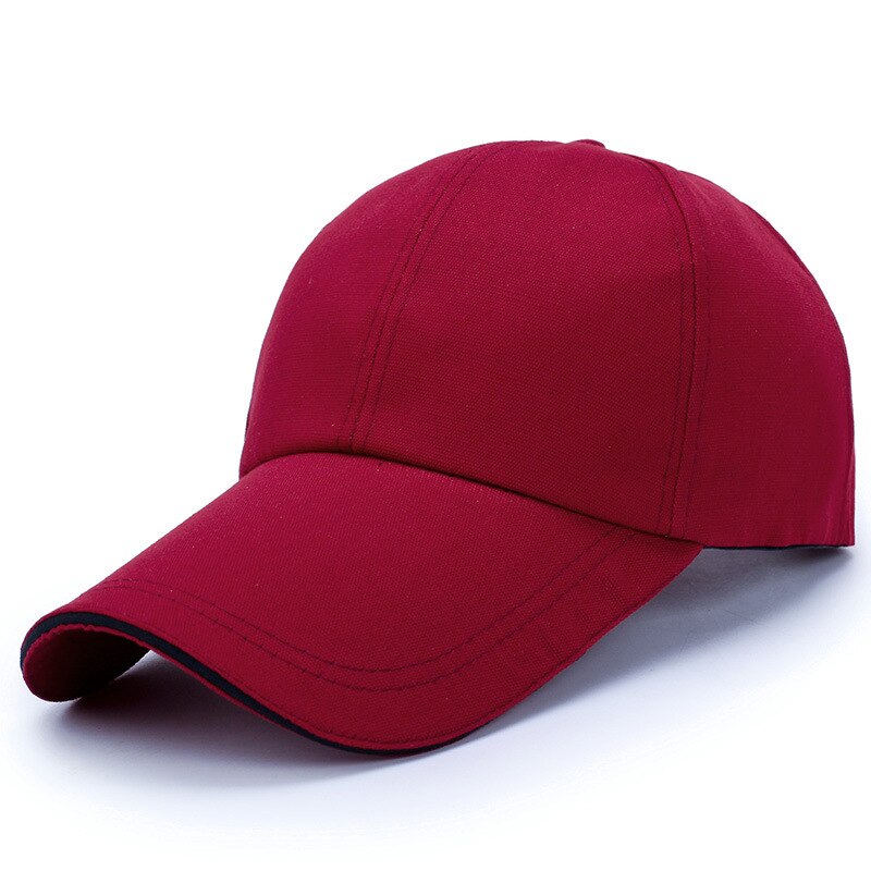 Gorras – casquette de Baseball à visière longue pour hommes et femmes, couleur unie, Sport de plein air, soleil, Hip Hop,