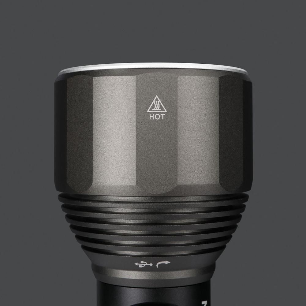 Xiaomi NexTool Rechargeable Flashlight 2000lm 380m 5 Modes IPX7 Waterproof LED light Type-C Seaching Torch for Camping