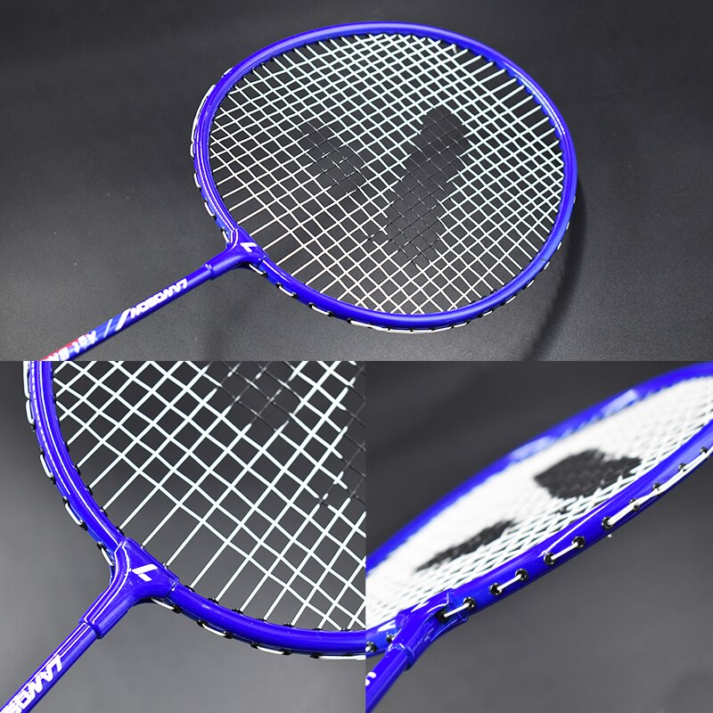 2pcs Badminton Rackets Set Family Double Badminton Game Racquet Light Weight Playing Trainning Badminton Raquette