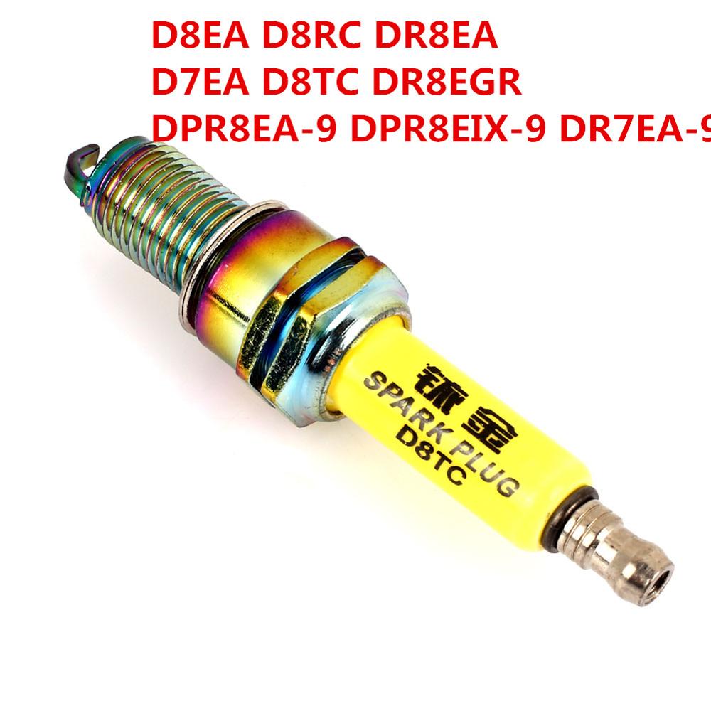 Candele iridio per A7TC ATRTC CR6HSA CR7HSA CR7HGP D8EA D8RC dott8EA D7EA D8TC dott8EGR DPR8EA-9 DPR8EIX-9 dott7EA-9: 5