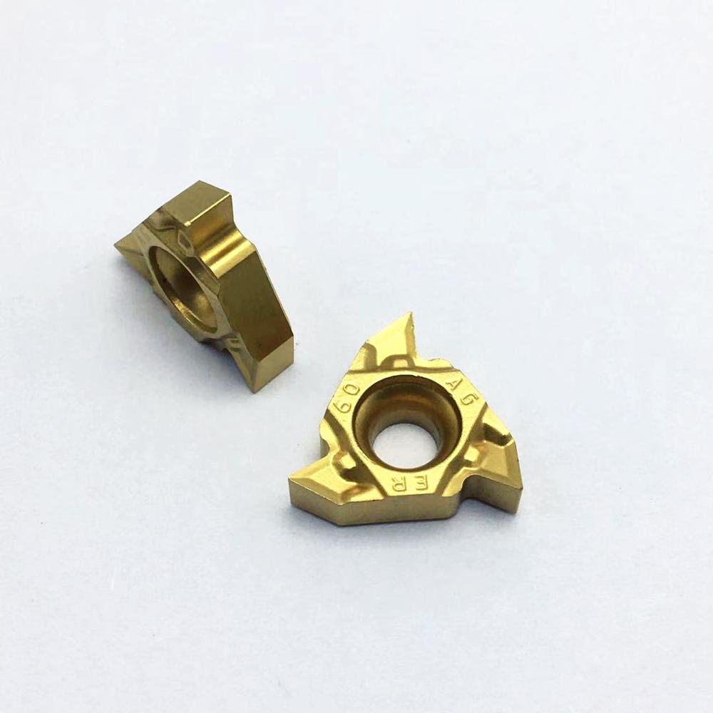 MMT 16IR 16ER AG60-S UE6020 VP15TF US735 MMT16IR MMT16ER herramienta de torno de hilo prensado CNC, herramienta de torneado, piezas de 16ER AG60-S