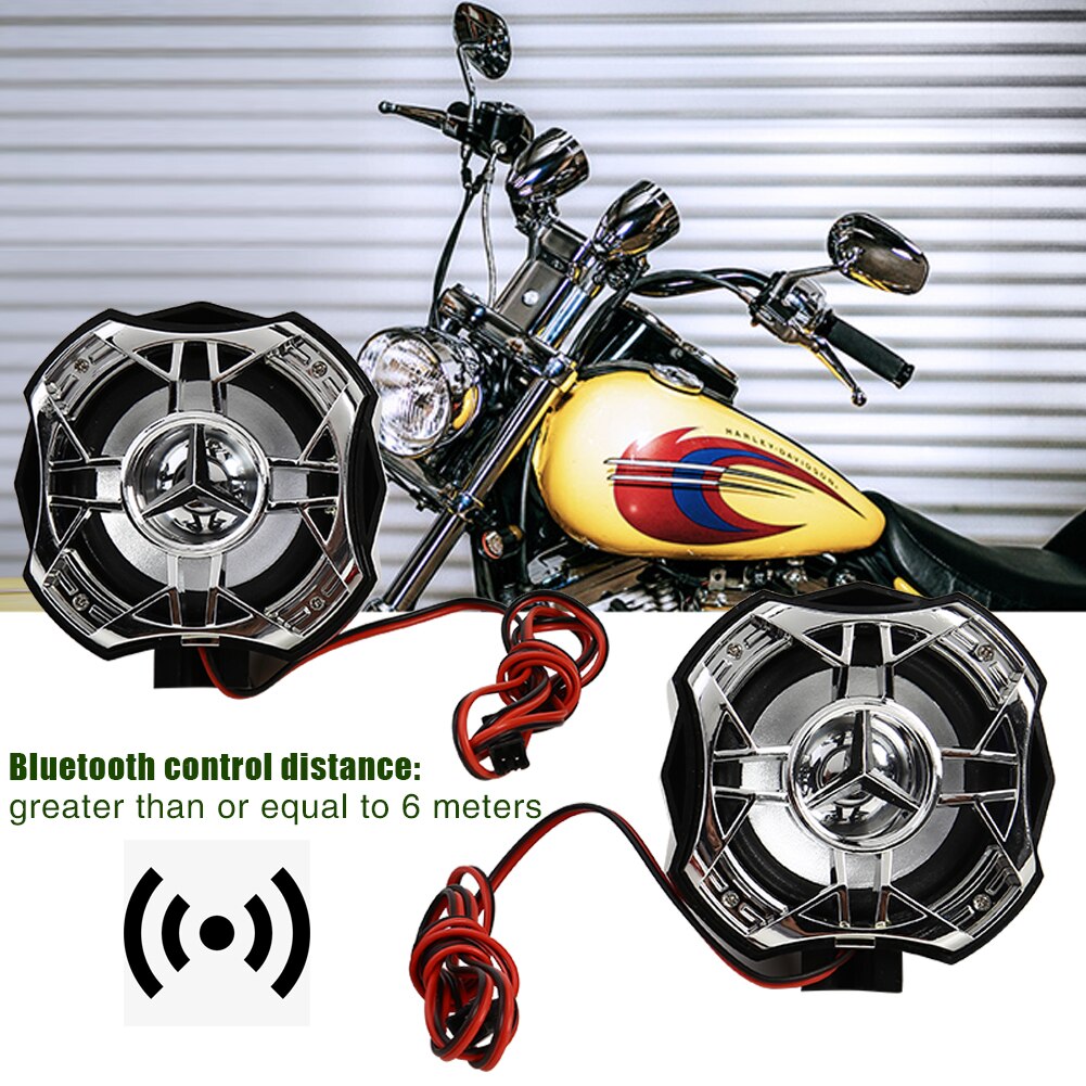 Motorfiets MP3 Speler Telefoon Oplader Met Sound Radio Bluetooth Speakers Voor Outdoor Persoonlijke Auto Onderdelen Decoratie