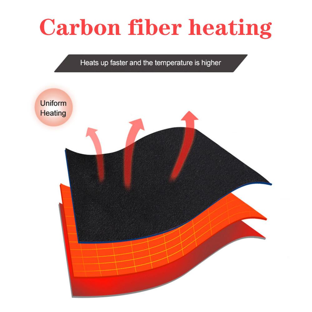 Electric Heated Insole Foot Warmers Washable Three - stage temperature control heating insoles