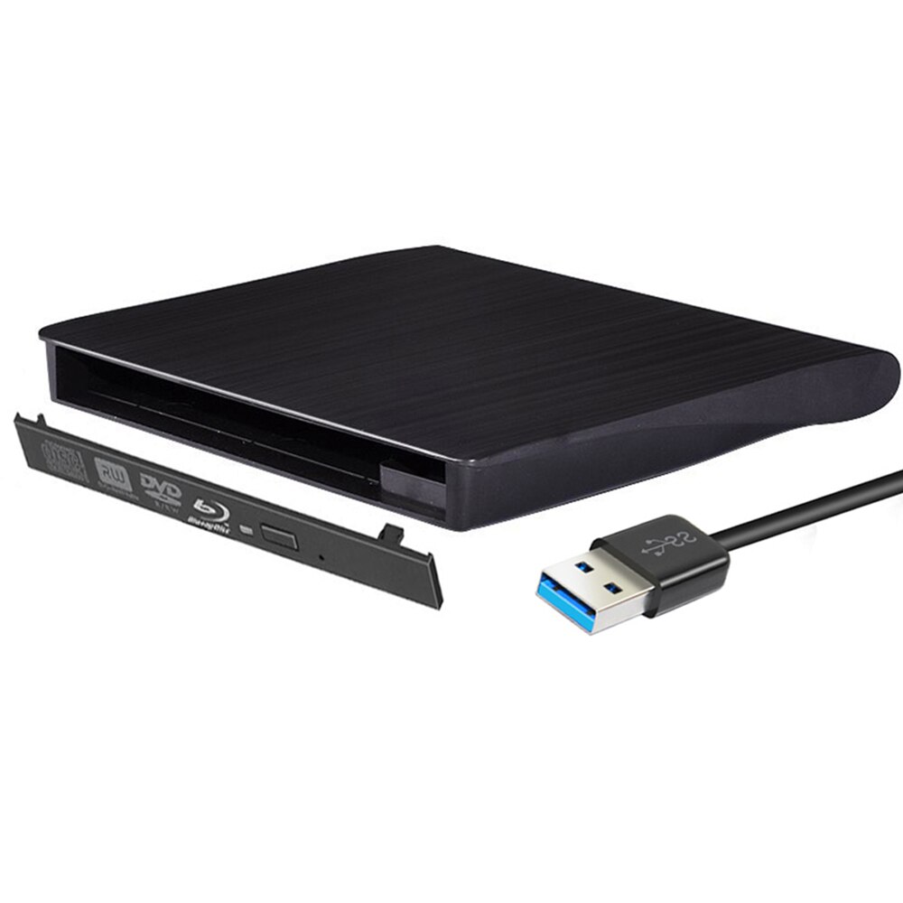 Unidad externa de DVD Blu-Ray, carcasa de unidades ópticas SATA a USB, caja externa para portátil y Notebook, 9,0/9,5/12,7mm: 9.0mm Blu-Ray