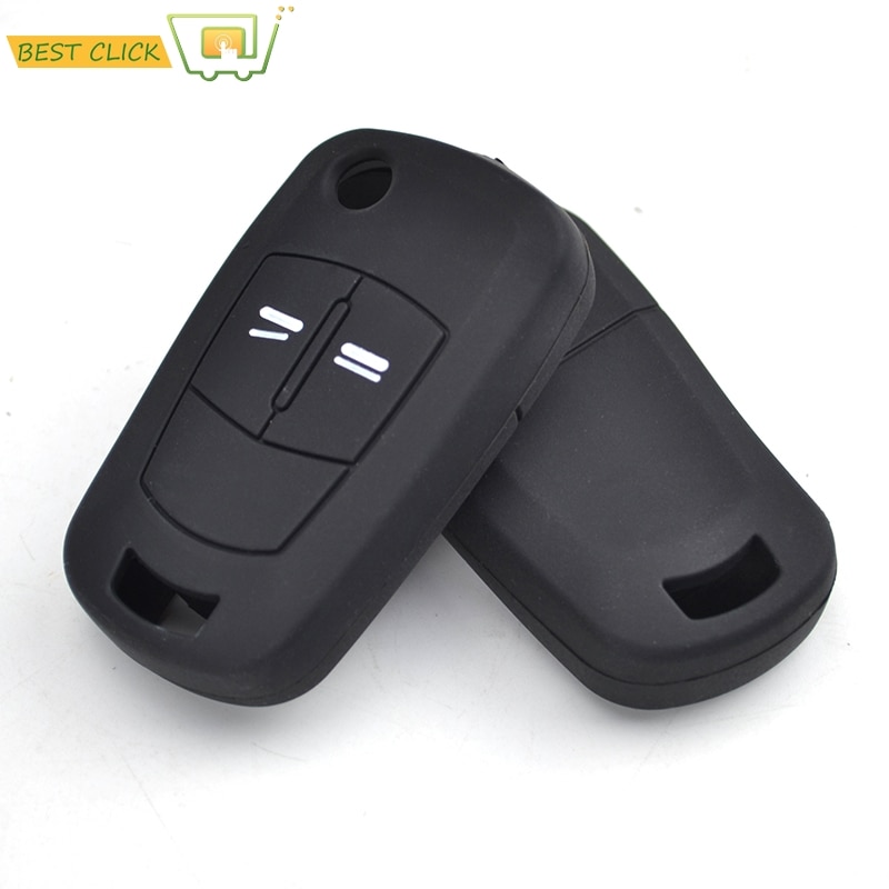 Funda de silicona para llaves de Vauxhall Opel Corsa Astra Vectra Tigra Zafira Signum Combo Meriva carcasa para mando a distancia sin llave