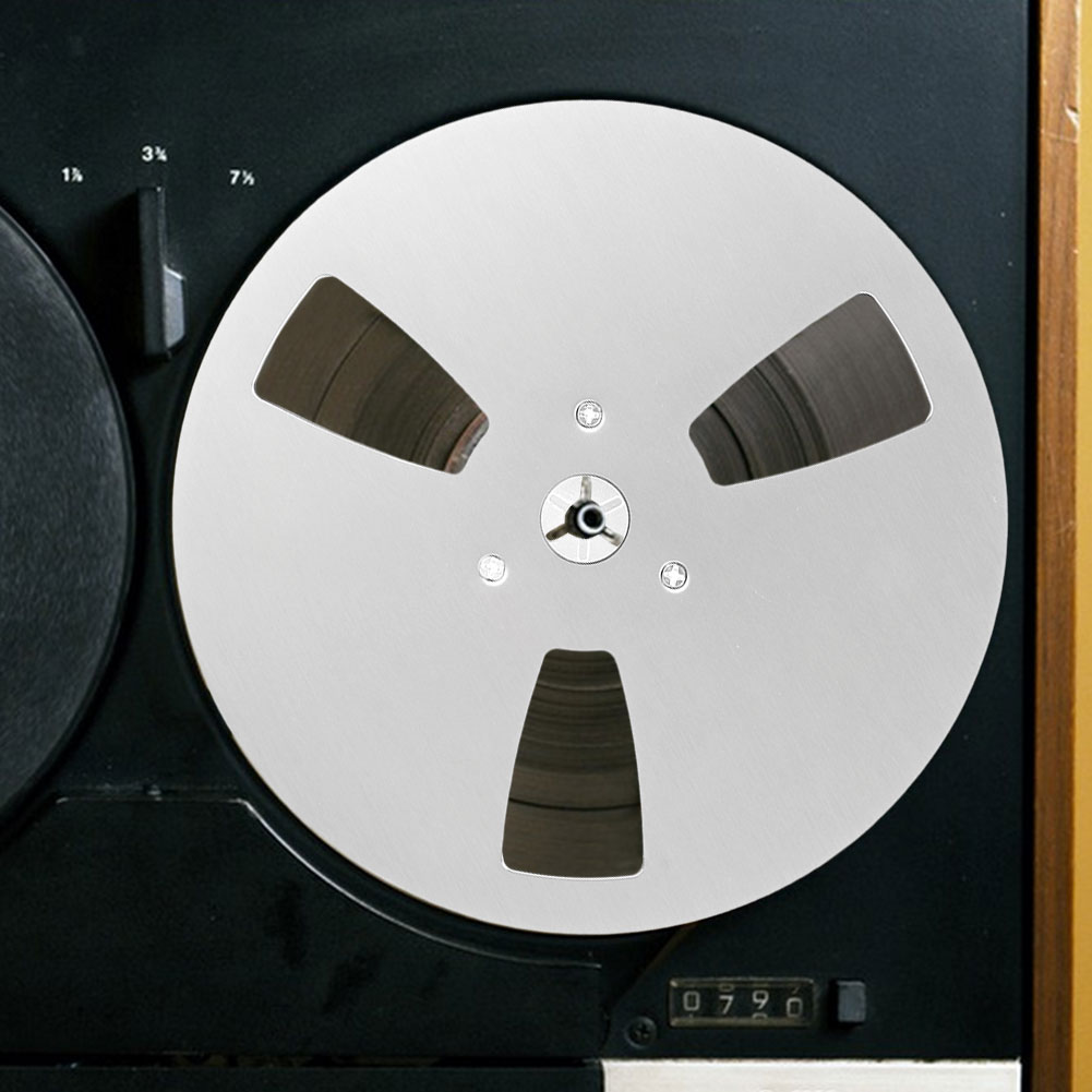 1/4 7 Inch Lege Tape Reel Aluminium Lege Tape Reel 3 Gaten Opname Takeup Reel voor TEAC Universeel voor Reel To Reel Tape