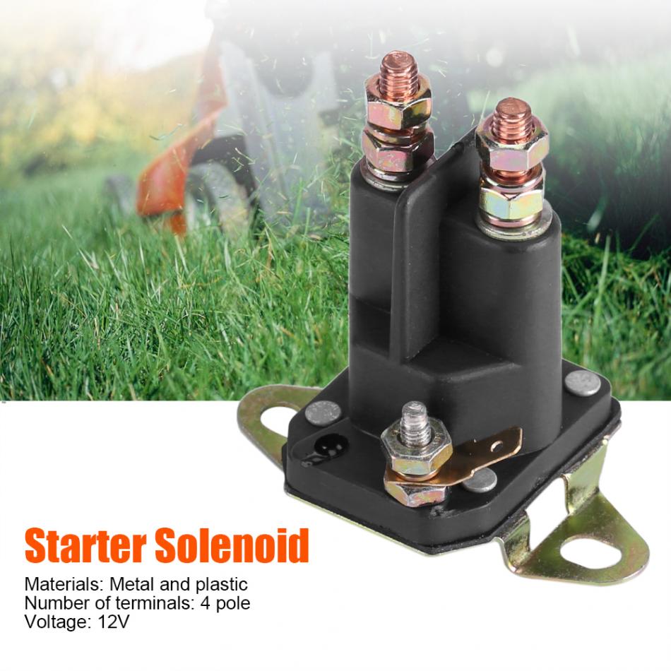 3 Pole Universele Starter Solenoid 12 V VOOR MTD 109946 146154 1753539 AM138497 Perfect voor techniek machines voertuigen