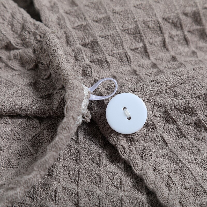 1pcs white waffle fabric After Shower Hair Drying Wrap Towel Quick Dry Hair Hat Cap Turban Head Wrap Bathing Tool