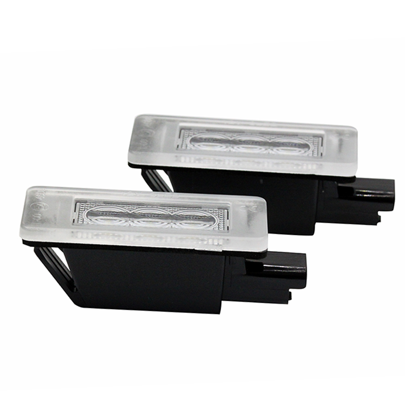 Luz LED de número de matrícula de coche para Citroen C5 III Peugeot 207 CC 308 MK2 208 con controlador Canbus incorporado