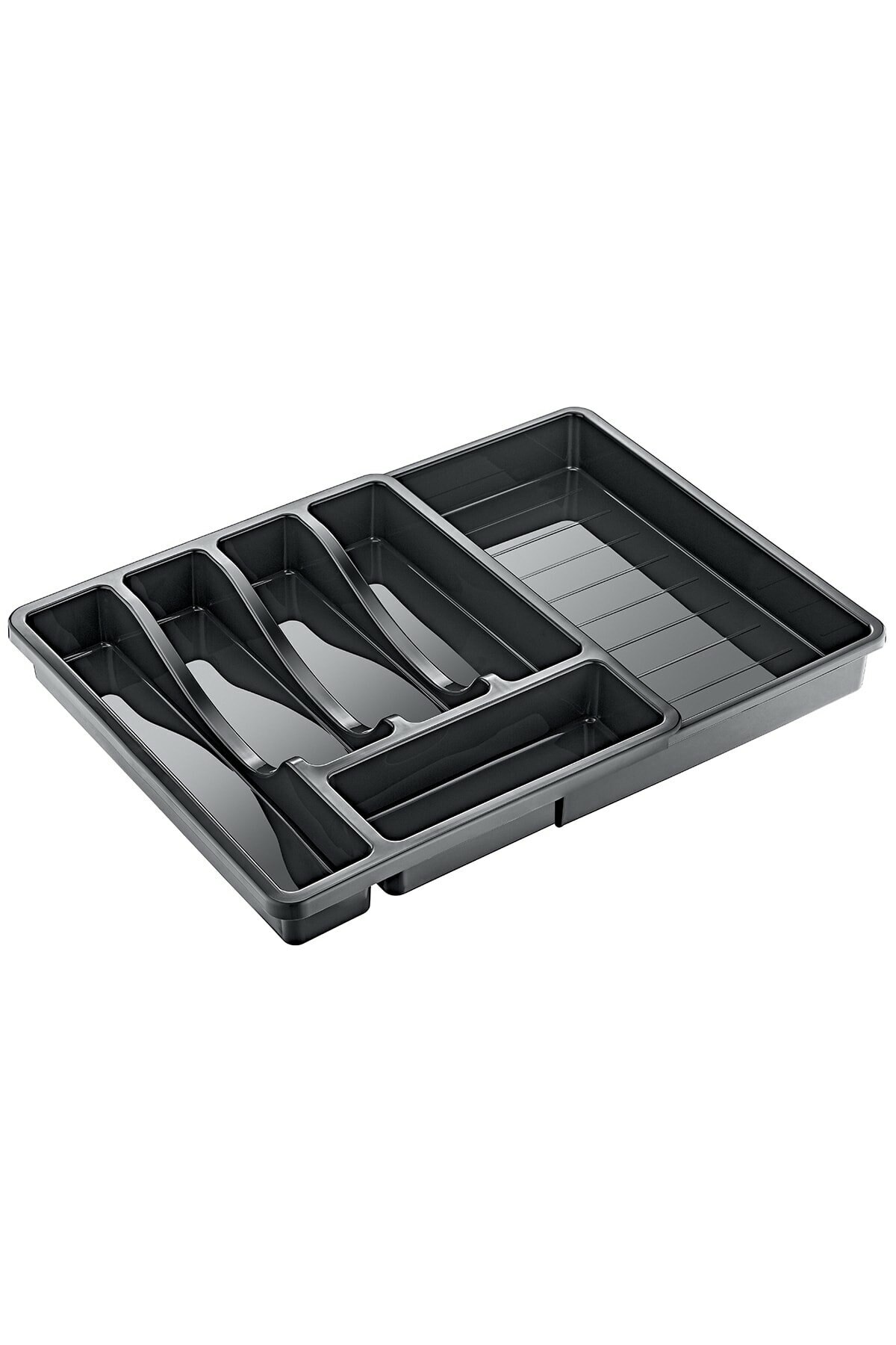 Kitchen Organizer Expandable Cutlery Drawer Storage Box Tray Fork Spoon Divider Plastic Container plateau Knife Block Holder