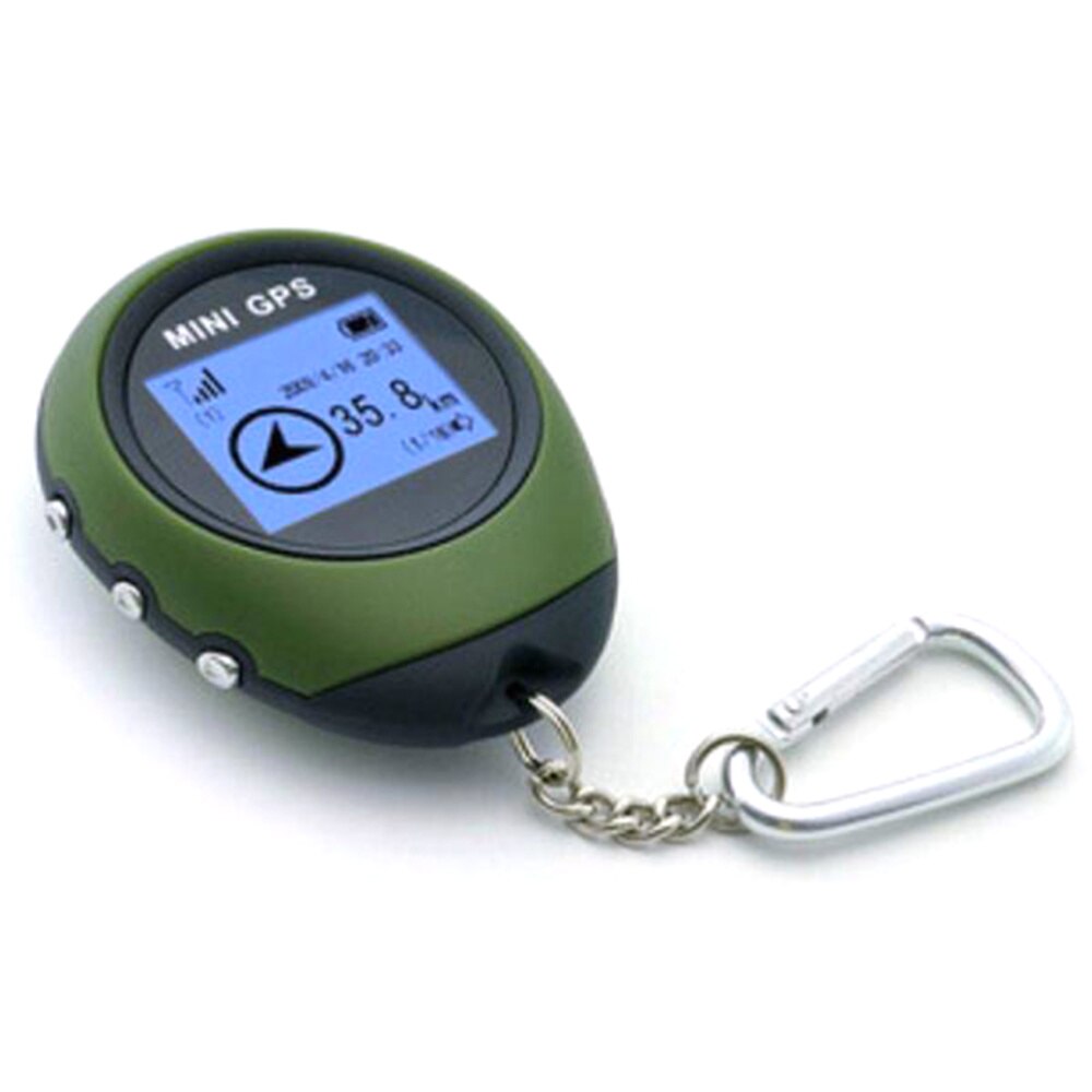 Mini Handheld Gps Ontvanger Tracker En Locatie Finder Met Sleutelhanger Usb Oplaadbare Voor Outdoor Sport Travel: Default Title