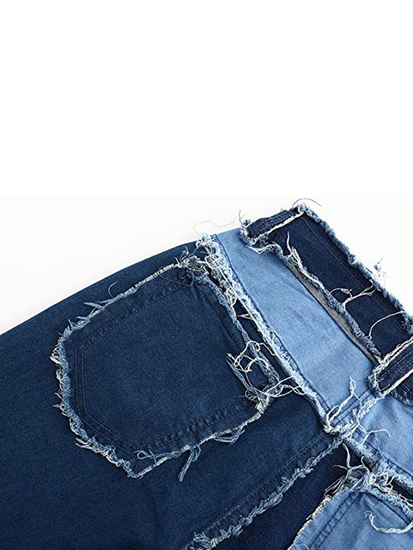 Pantalones vaqueros desgastados para hombre, Jeans holgados de pierna recta, ropa de calle de , pantalones rotos, ropa Chic para primavera y verano