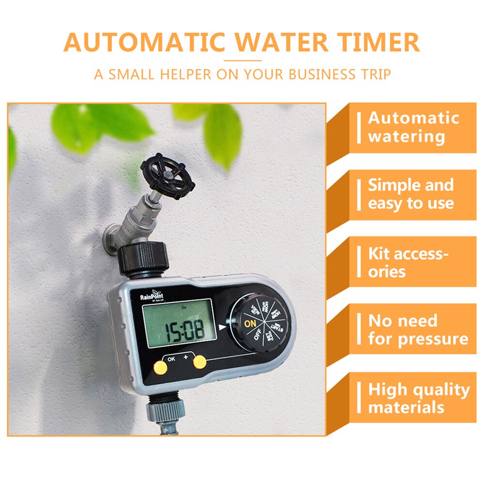 Automatische Tap Lcd Digitale Water Timer Bloem Irrigatie Controller Tuin Apparaat