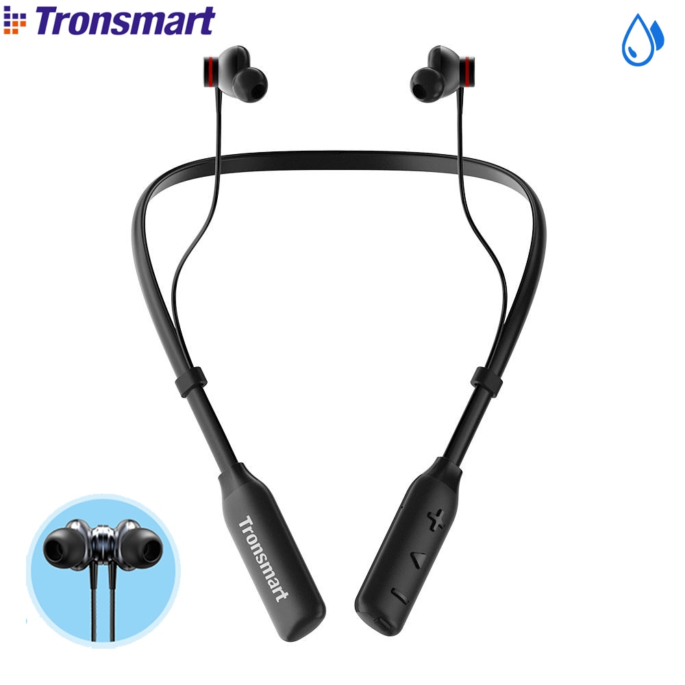 【in stock】Original Tronsmart Zugabe S2 Plus Kopfhörer Aptx Tiefe Bass Stereo Drahtlose Kopfhörer Mit Stimme Assistent CSR8635 Chip