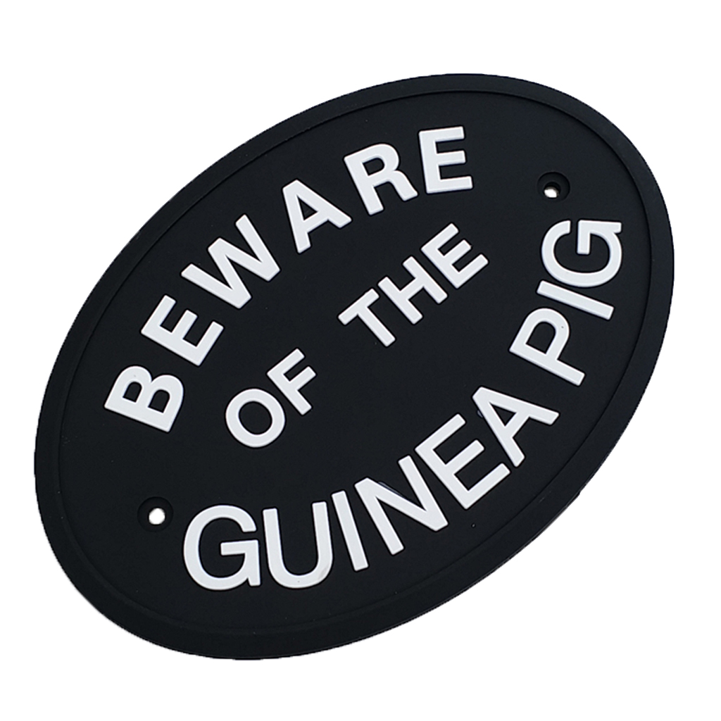 Weatherproof House Door Plaque Wall Sign Oval Statement Plaque with Screws