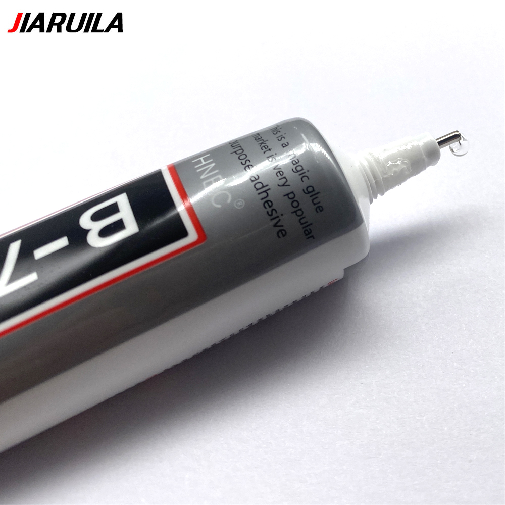 Adhesivo transparente para reparación de teléfonos, 15ML, 25ML, 50ML, 110ML, B7000, pegamento Universal de plástico y vidrio para bricolaje, B-7000 con aplicador de precisión