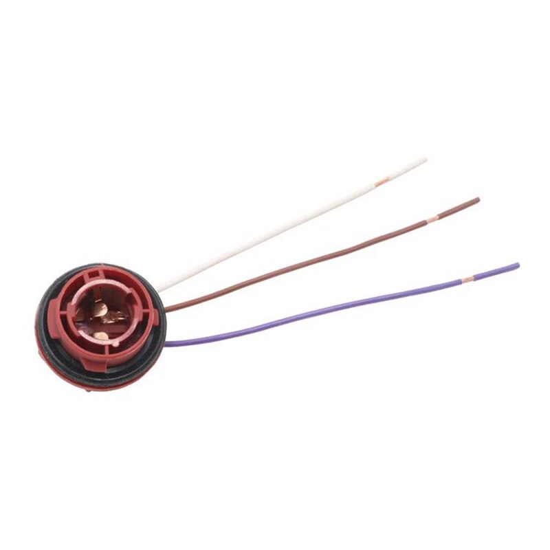 Support de lampe BAY15D, 2 pièces, lumière de freinage pour voiture, douille d'ampoule 1157, adaptateur P21/5W, connecteur de Base, accessoires