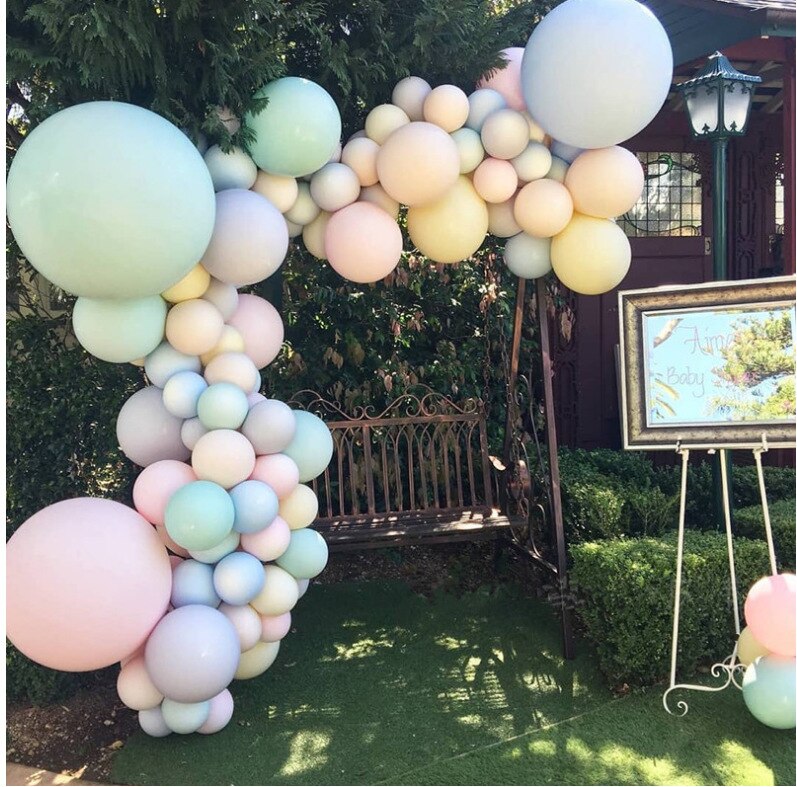 Ballong tilbehør 5m ballong kjede bryllupsfest bursdag bakgrunn dekorasjon ballong kjede bue gratulerer med dagen