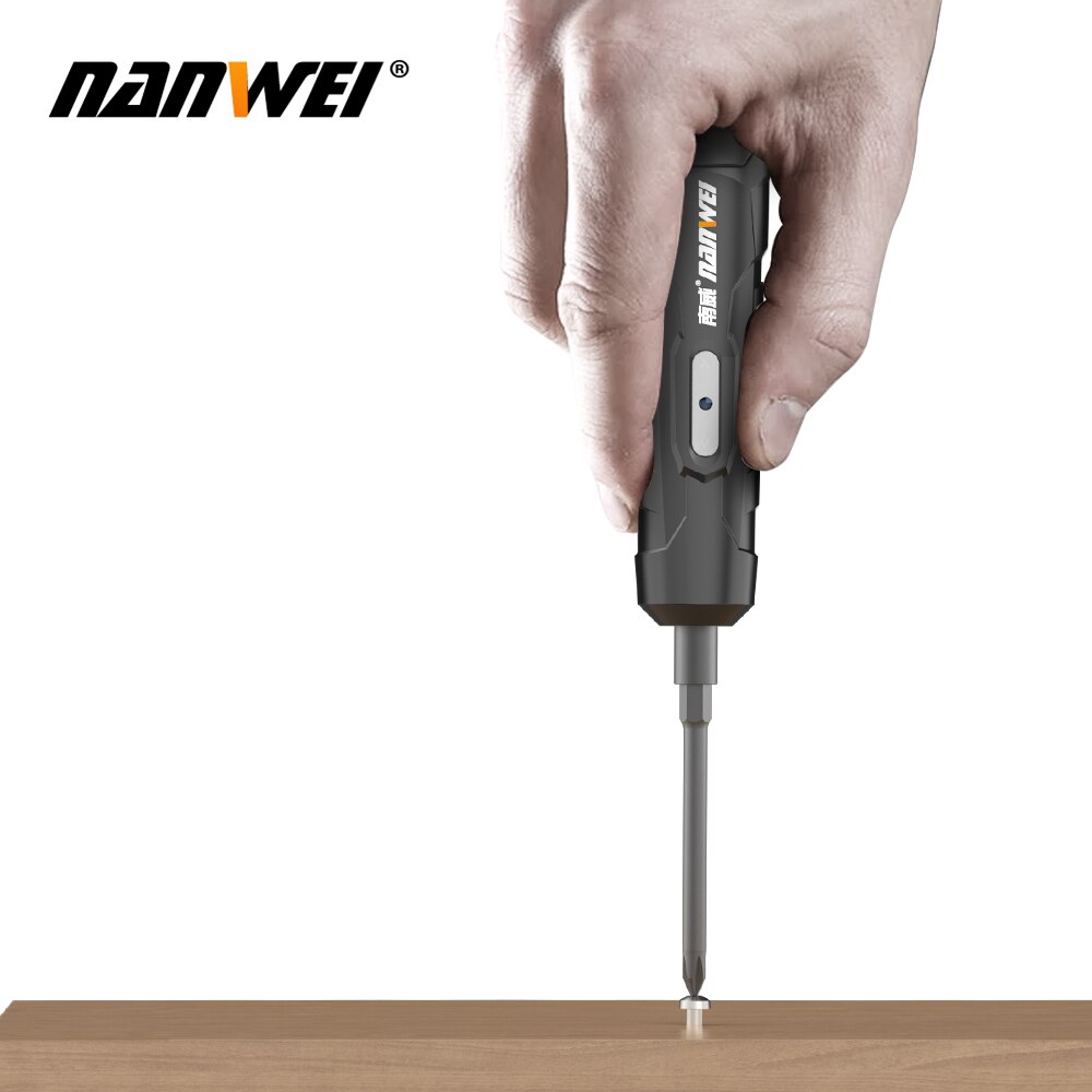 NANWEI elektryczny śrubokręt akumulator automatyczny śrubokręt wiertarka ręczna wielofunkcyjny elektryczny partii narzędzie 4V