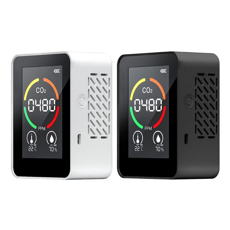 Small CO2 Detectror with Infrared Optical Detection Technology High Precision Accuracy Air Analyzer