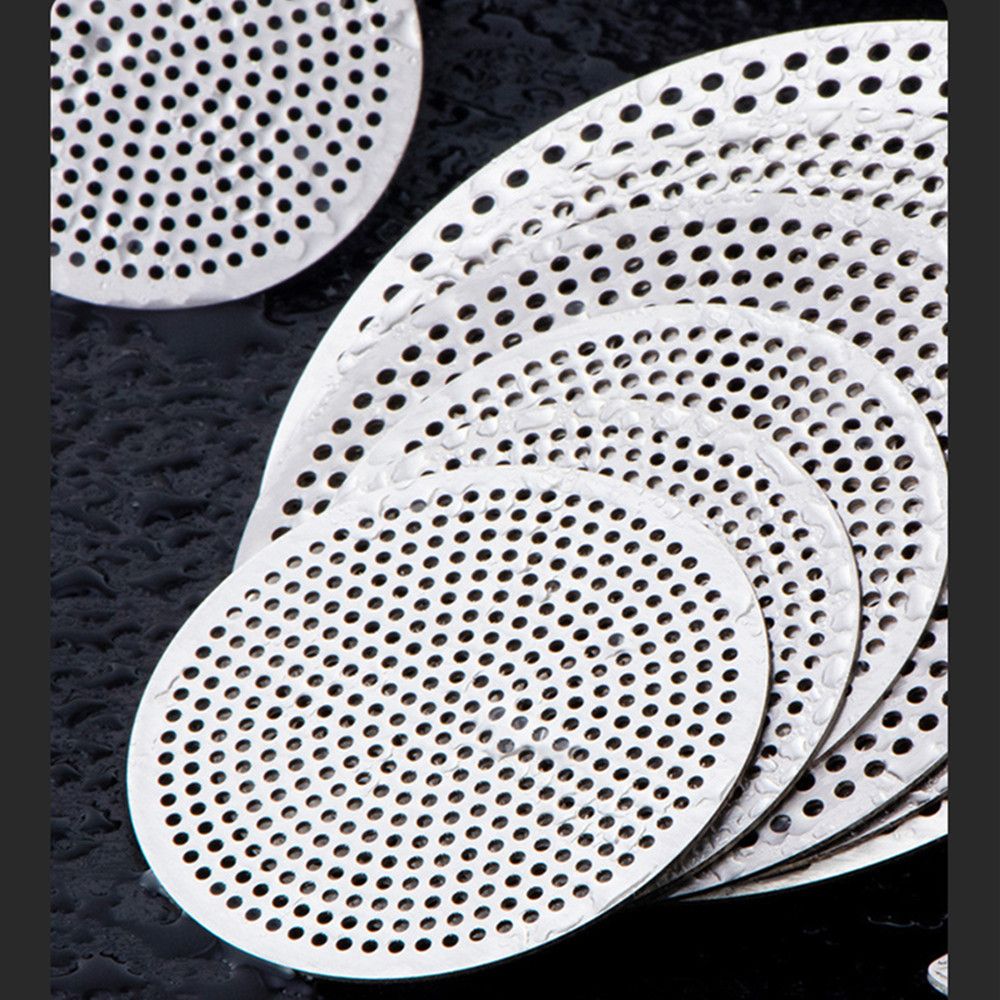 304 Roestvrij Stalen Vloer Drains Netto Cover Gootsteenzeefje Douche Afvoer Gat Filter Haar Catcher Stopper Keuken Badkamer Hardware