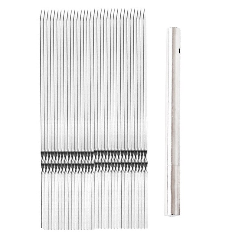30Pc 304 Rvs Barbecue Teken Met Teken Case Thuis Barbecue Teken Lam Spiesjes Spiesjes Teken Barbecue Iron Tool gebruiksvoorwerpen