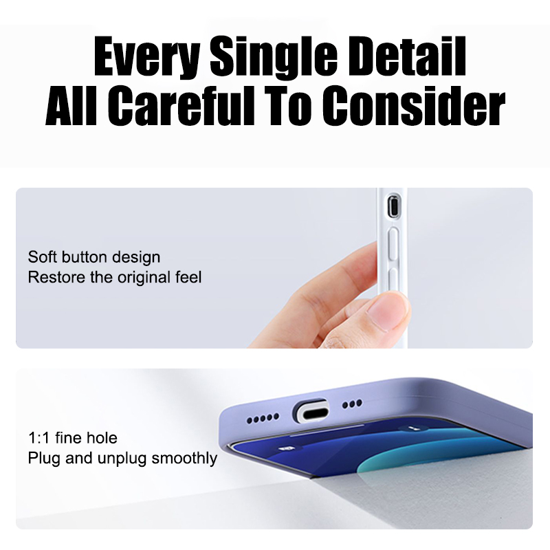 Funda de teléfono de lujo a prueba de golpes 16 Pro Max para iPhone 16 Pro Max, fundas de silicona líquida para Apple iPhone 16 Plus, funda suave para parachoques