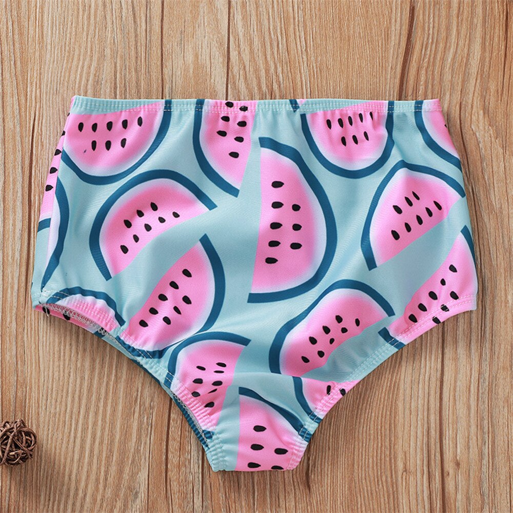 Zomer Baby Meisjes Badmode Kleding Sets Kids Baby Meisjes Watermeloen Print Badmode Badpak Bikini Outfits Beach Badpakken