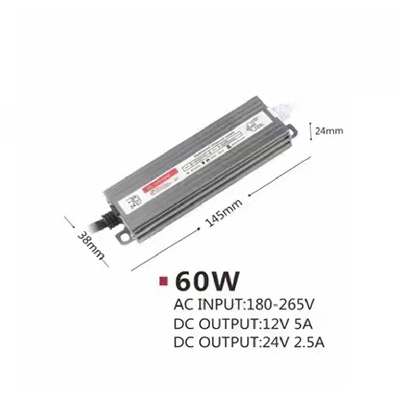 LED-Lampenbeleuchtungstransformatoren AC180-265V zu DC12V DC24V100W200W400W600W Wasserdichte IP67-Versorgungsbeleuchtung Aluminiumtransformatoren: Beige / 230V