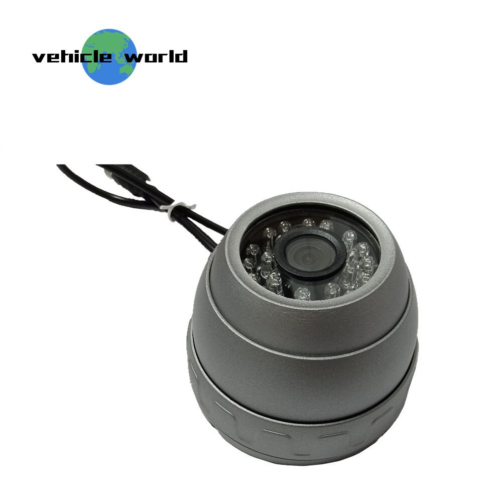 Trailer Truck School Bus Waterproof 1.0MP AHD 720P Inside Mounted IR Camera