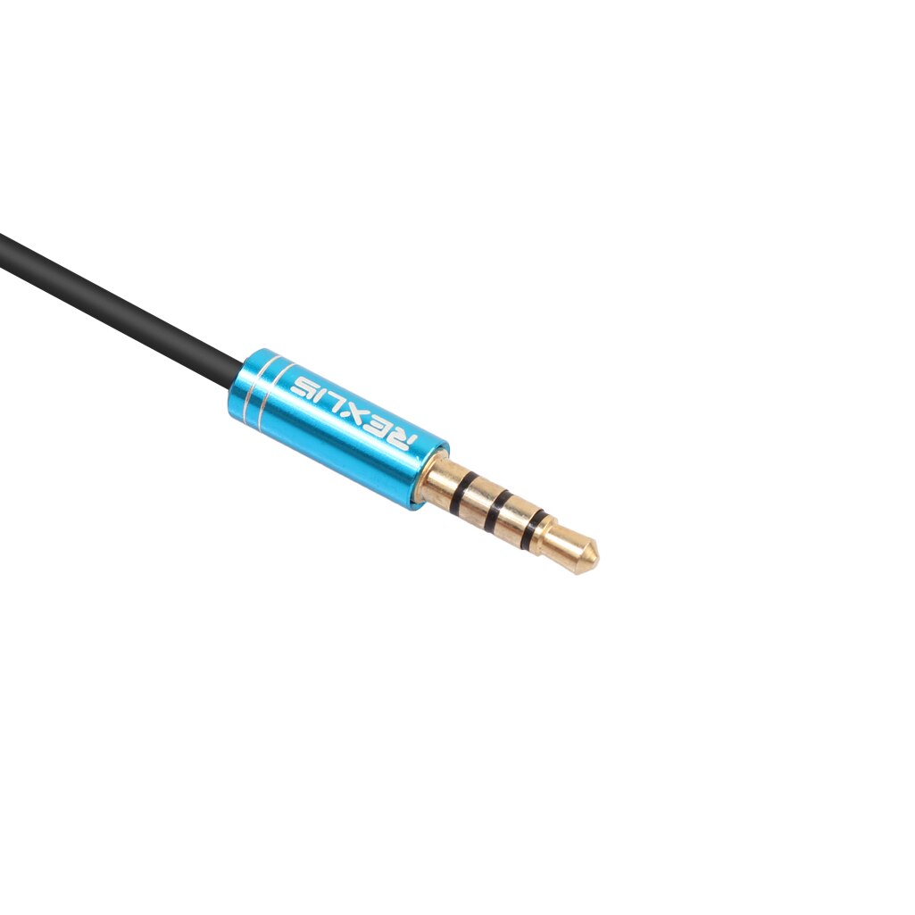 REXLIS 3.5mm Combo Audio Adapter Kabel voor PS4, Xbox One S, Tablet, Mobiele Telefoon, PC Gaming Headsets en versie Laptop