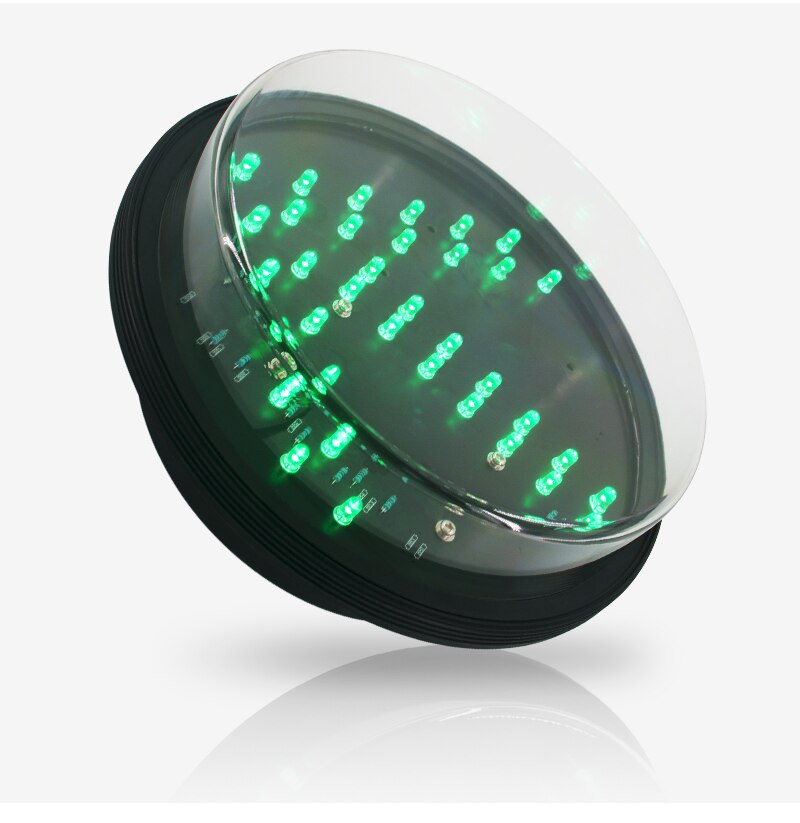 8Inch Tricolore RYG Arrow Led Traffic Light Module Signal: Green  9-36VDC