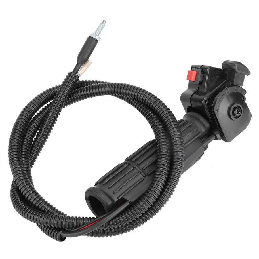 Throttle Cable Switch Garden Lawn Mower Trimmer Throttle Cable Switch Control Replacement Accessory Throttle Switch: Default Title