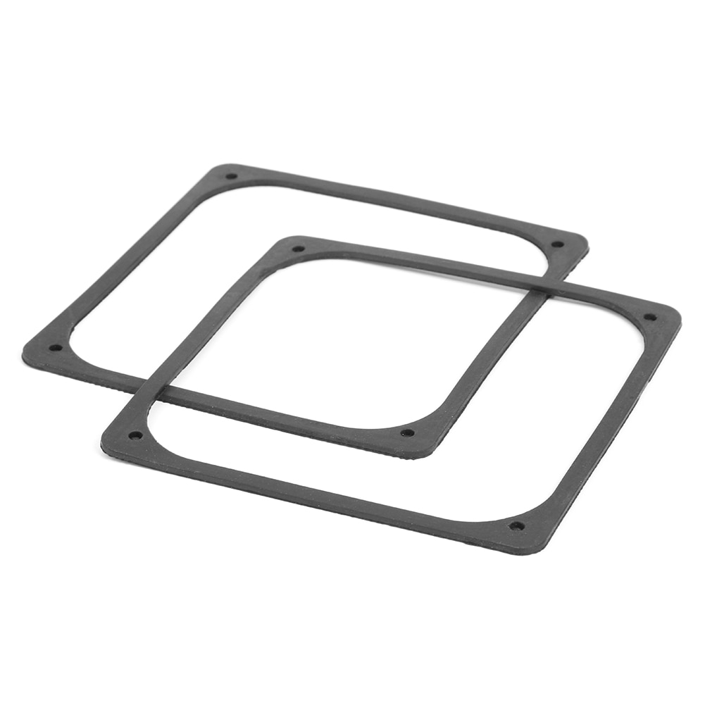 2pcs Silicone Rubber Fan Anti-Vibration Rubber Shock-proof Absorption Pad for PC Computer Case Accessories 120*120*2mm