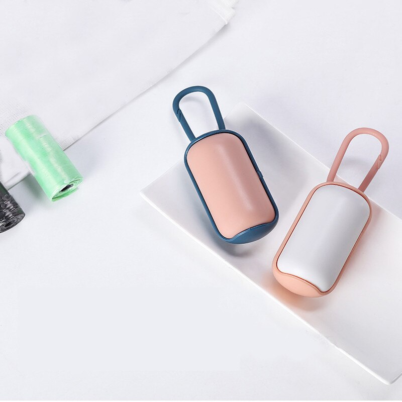 Portable Toilet Waste Box With Handle Trash Box Pet Toilet Bag Dispenser Pet Toilet Cleaning Supplies