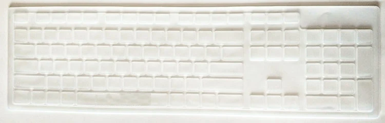 Keyboard Skin Cover Protector for Dell Desktop Computer kb216p kb216t KB216 KM636: Red