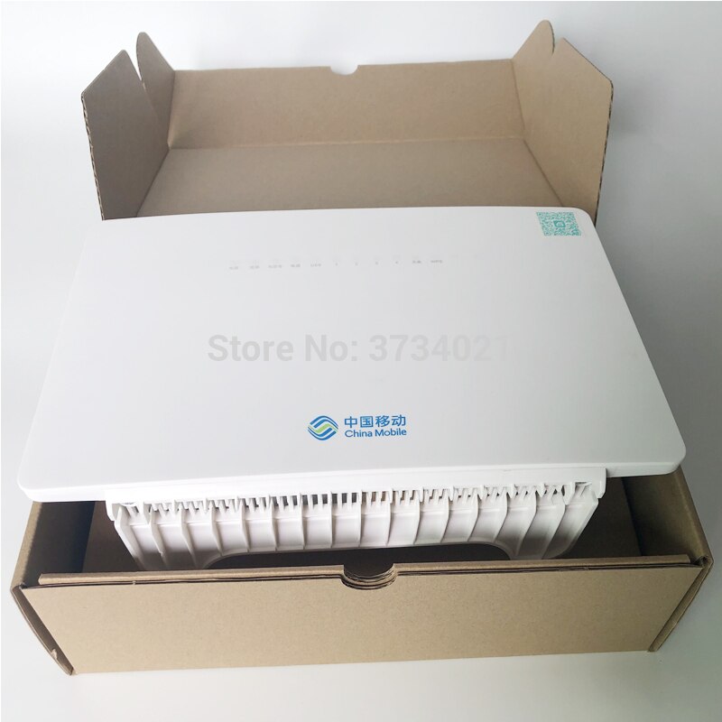 Qualidade superior huawei hs8546v gpon onu com logotipo móvel de china, 4ge + 1tel + 2usb wifi 2.4ghz & 5ghz, mesmo que hg8245h hg8240h hg8045q