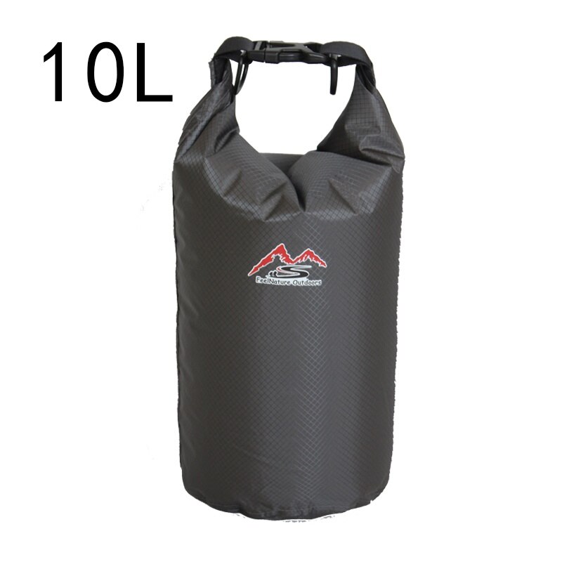 Bolsa impermeable para natación al aire libre de 5L/10L/20L/30L, bolsa seca de almacenamiento para Rafting y Camping con gancho de correa ajustable