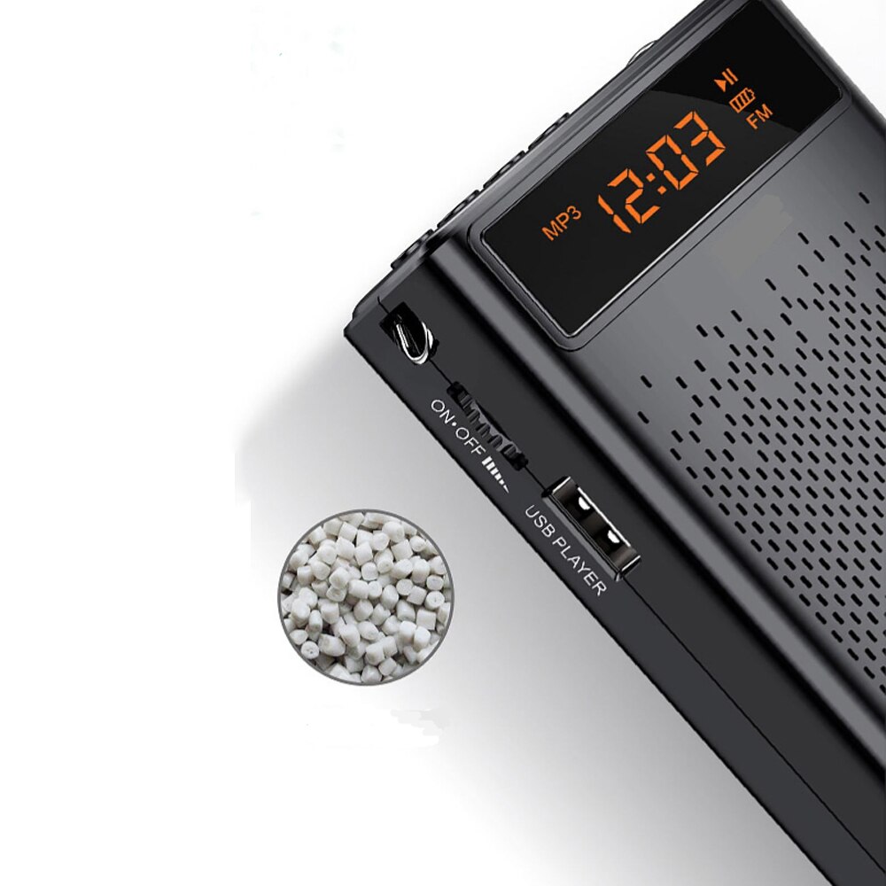 12W Portable Voice Amplifier with Sound-amplifying Music Playing Wired Microphone Headset Speaker for Class Meetings Teachers