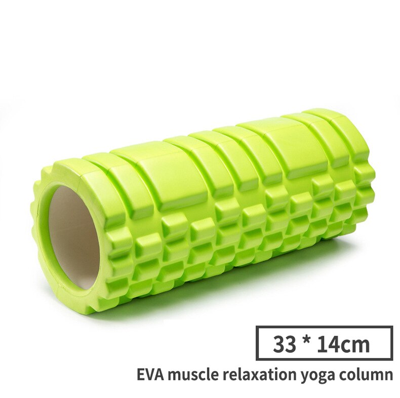 Yoga Spalte Säule Keule Stöcke Schaum Wellen Halten Massage Stöcke Welle Stöcke Heimat Fitness Sport Faszie Muskeln Zu Entspannen Rollen: Grün