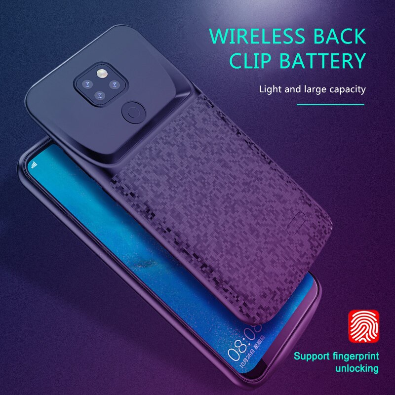 Battery Charger Case For Huawei Mate 20 Battery Case Charging Cover For Huawei Mate 20 Pro Power Bank For Huawei Mate 20 Lite