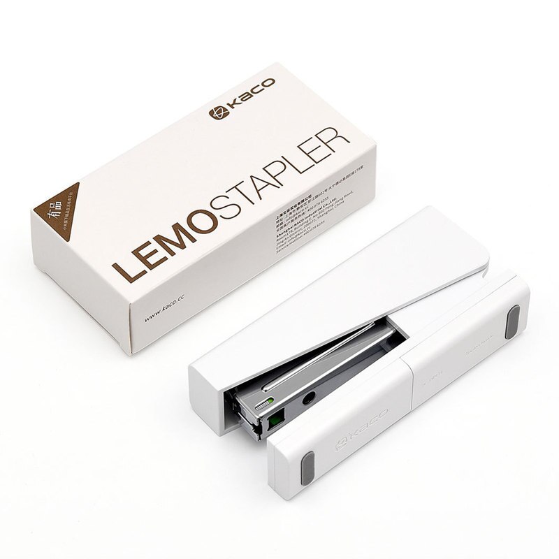 Original Xiaomi Mijia Kaco LEMO Stapler 24/6 26/6 with 100pcs Staples for Paper Binding Business School Office Use